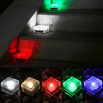 Solar Underground Lamp LED Solar Garden Courtyard Decorative Lamps Waterproof Glass Ice Brick Solar Garden Lamp
Solar Underground Lamp LED Solar Garden Courtyard Decorative Lamps Waterproof Glass Ice Brick Solar Garden Lamp