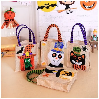 Halloween Decoration Pumpkin Witch Skeleton Cat Linen Handbag Sweets Cookies Gift Bags Fancy Dress Props WB774
Halloween Decoration Pumpkin Witch Skeleton Cat Linen Handbag Sweets Cookies Gift Bags Fancy Dress Props WB774