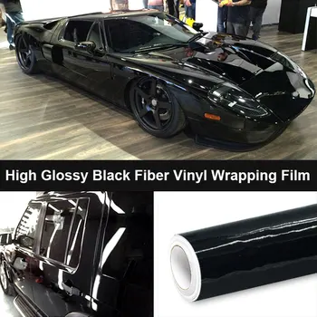 High Glossy Black Fiber Vinyl Wrapping Film Car Appearance decoration Motorcycle Tablet Stickers Car Styling 10/20/30/50CMx152CM
High Glossy Black Fiber Vinyl Wrapping Film Car Appearance decoration Motorcycle Tablet Stickers Car Styling 10/20/30/50CMx152CM
