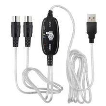 High Quality Keyboard to PC USB MIDI Cable Converter PC to Music Keyboard Cord USB IN-OUT MIDI Interface Cable
High Quality Keyboard to PC USB MIDI Cable Converter PC to Music Keyboard Cord USB IN-OUT MIDI Interface Cable