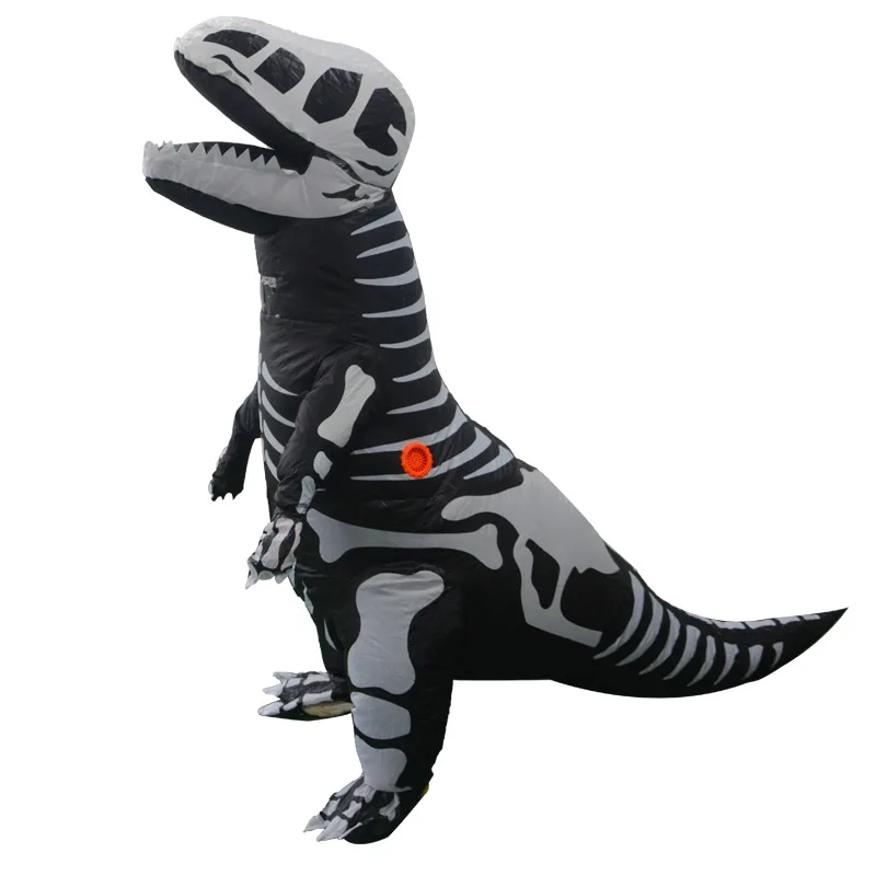 Inflatable T-REX Dinosaur Costume Adult Purim Skeleton Mascot halloween Costumes for men women Anime Blow up Fossil Jumpsuit
Inflatable T-REX Dinosaur Costume Adult Purim Skeleton Mascot halloween Costumes for men women Anime Blow up Fossil Jumpsuit