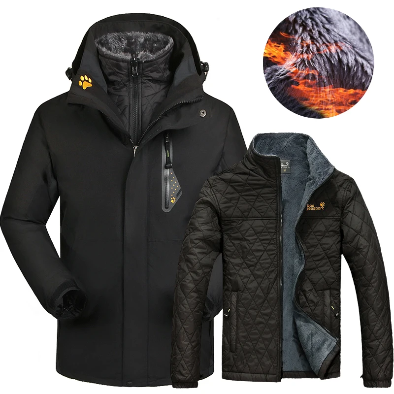 2020 Winter Ski jacket Men Women Outdoor Waterproof Thermal 2 in 1 Skiing And Snowboarding Jackets Plus Size Snow Female Coats
2020 Winter Ski jacket Men Women Outdoor Waterproof Thermal 2 in 1 Skiing And Snowboarding Jackets Plus Size Snow Female Coats
