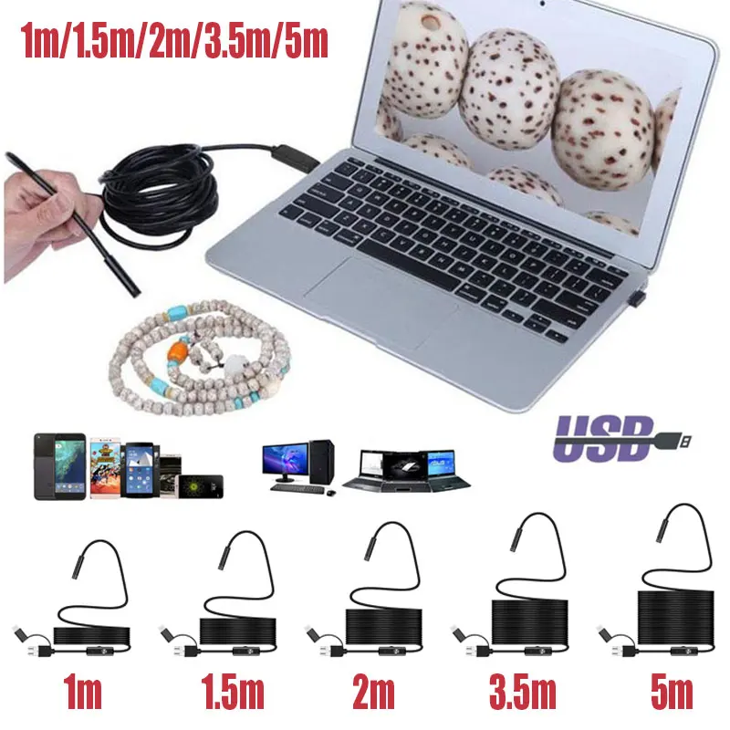 3 in 1 5.5mm Mobile Phones Real-Time Video Ear Spoon Borescope Endoscope Practical Photos Monitoring Handheld Endoscope
3 in 1 5.5mm Mobile Phones Real-Time Video Ear Spoon Borescope Endoscope Practical Photos Monitoring Handheld Endoscope