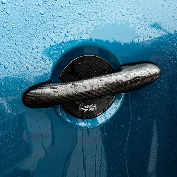 Carbon Fiber Car Door Handle Scratch Sticker For BMW MINI Cooper S Car Wrist Protective Film F54 F55 F56 F60 R55 R56 R60 
Carbon Fiber Car Door Handle Scratch Sticker For BMW MINI Cooper S Car Wrist Protective Film F54 F55 F56 F60 R55 R56 R60