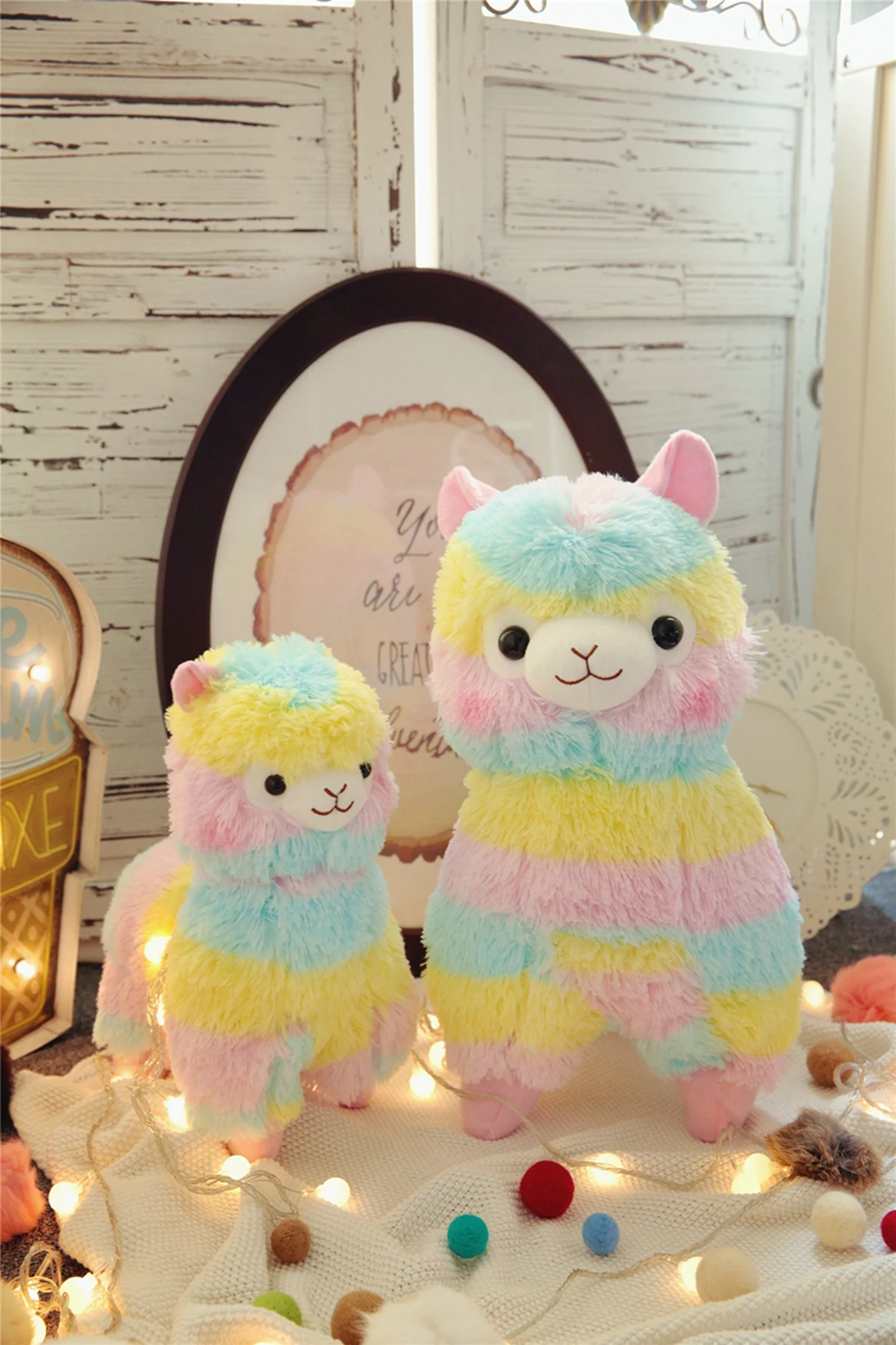 cute grass mud horse plush toy alpaca doll pillow oversized