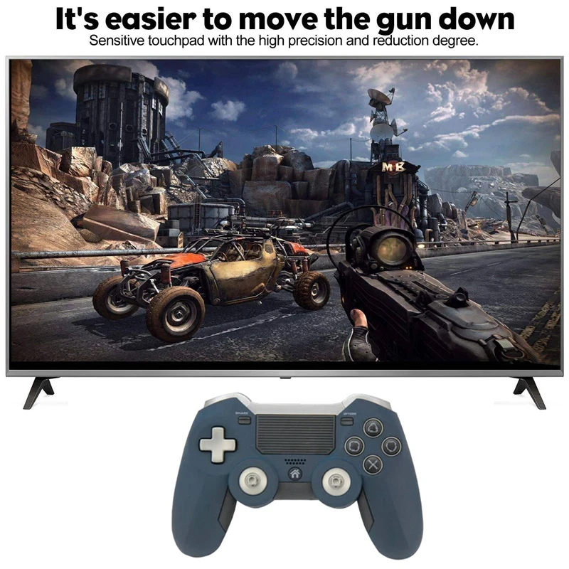 2.4G Wireless for PS4 Gamepad Dual Vibration Elite Game Controller Joystick for PS3/PC Video Gaming Console
2.4G Wireless for PS4 Gamepad Dual Vibration Elite Game Controller Joystick for PS3/PC Video Gaming Console