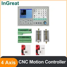 4 Axis CNC Offline Motion Controller Support G,M code Programmable pulse for Stepper Servo Motor CNC Wood Metal Marble Carving
4 Axis CNC Offline Motion Controller Support G,M code Programmable pulse for Stepper Servo Motor CNC Wood Metal Marble Carving