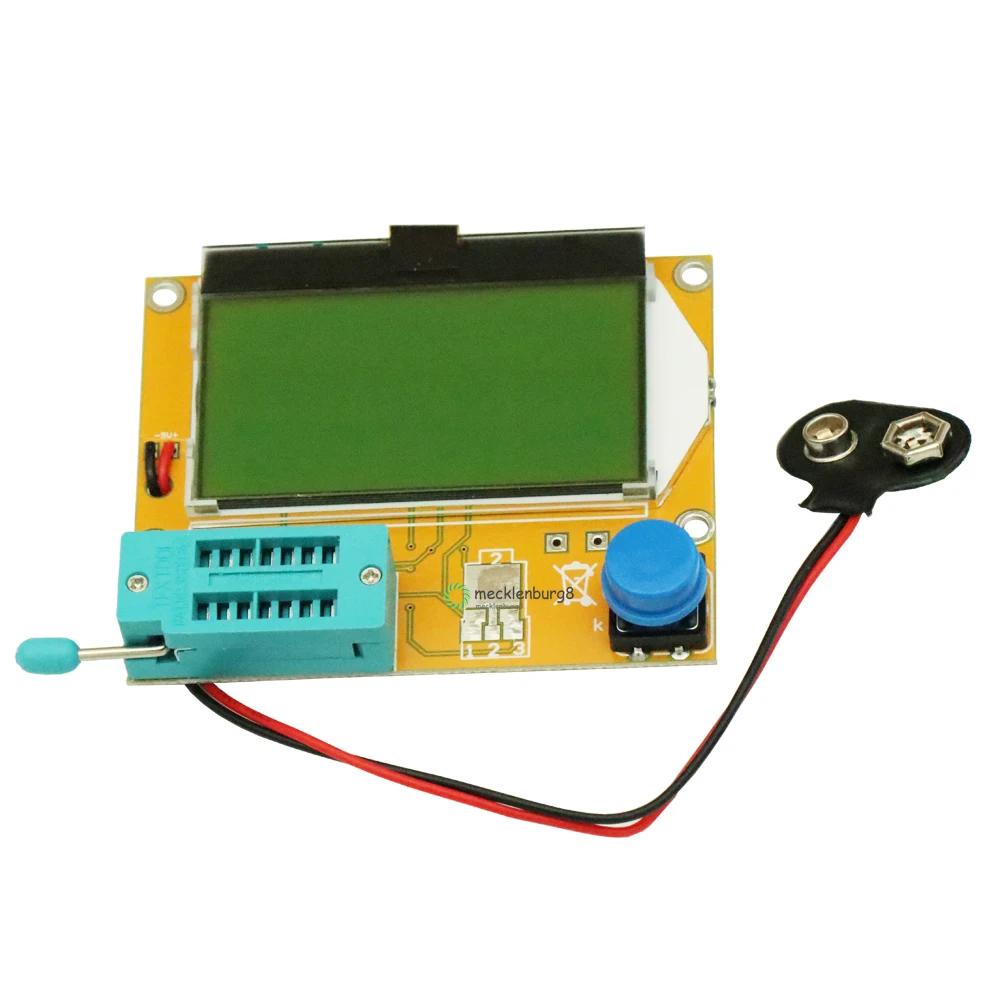 M328 LCR-T4 Mega328 ESR Meter LCR LED Transistor Tester Diode Triode Capacitance MOS PNP NPN 12864 Display Module
M328 LCR-T4 Mega328 ESR Meter LCR LED Transistor Tester Diode Triode Capacitance MOS PNP NPN 12864 Display Module