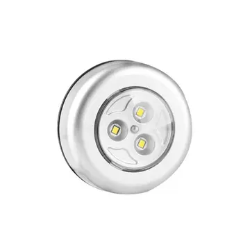 3 Pack LED Battery-Powered Wireless Touch Night Light Stick Tap Touch Lamp Stick-on Push Light For Outdoor Tent Hiking Cabinets
3 Pack LED Battery-Powered Wireless Touch Night Light Stick Tap Touch Lamp Stick-on Push Light For Outdoor Tent Hiking Cabinets