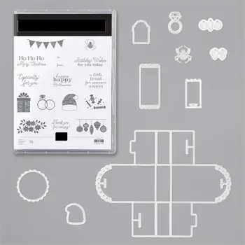 GIFT BOX Metal Cutting Dies and Stamps For Scrapbooking Paper Card Making 2020 New Embossing Die Cut Handmade Crafts
GIFT BOX Metal Cutting Dies and Stamps For Scrapbooking Paper Card Making 2020 New Embossing Die Cut Handmade Crafts