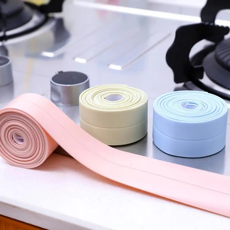 Pvc Waterproof Mildew-proof Self-ad Adhesive Tape Kitchen Bathroom Sink Sticking Strip Crevice Sticker Crack Repair Mildew Tape
Pvc Waterproof Mildew-proof Self-ad Adhesive Tape Kitchen Bathroom Sink Sticking Strip Crevice Sticker Crack Repair Mildew Tape