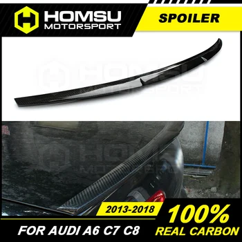 M4 Style Carbon spoiler for AUDI A6 C7 C8 Sedan rear boot duck spoiler carbon fiber rear wings car Styling 2013-2018 
M4 Style Carbon spoiler for AUDI A6 C7 C8 Sedan rear boot duck spoiler carbon fiber rear wings car Styling 2013-2018