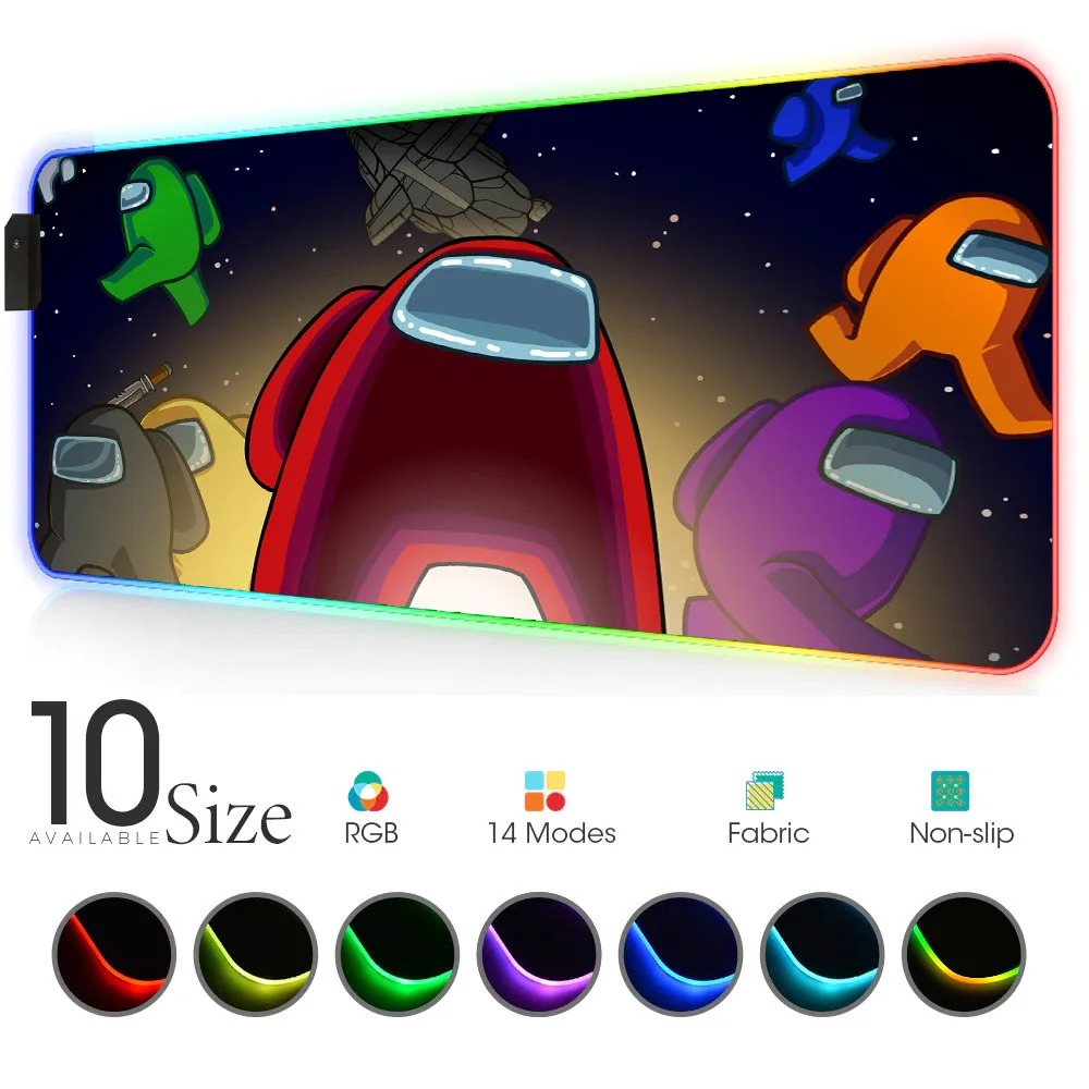 Among Us Led Mouse Pad Rgb Rug Mouse Mat Laptop Mini Pc Gaming Accessories Keyboard Mat Play Mat with Backlight for Bears Pc
Among Us Led Mouse Pad Rgb Rug Mouse Mat Laptop Mini Pc Gaming Accessories Keyboard Mat Play Mat with Backlight for Bears Pc