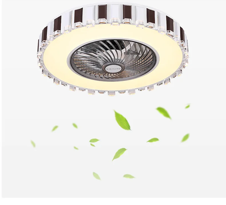 Remote Control Intelligent Fan Light Dining Room Bedroom Invisible Household Mosquito Repellent Ceiling Fan Crystal Light
Remote Control Intelligent Fan Light Dining Room Bedroom Invisible Household Mosquito Repellent Ceiling Fan Crystal Light