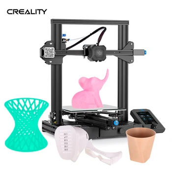 Creality 3D Ender 3 V2 3D Printer DIY Kit 3D printer Silent Mainboard New UI Display Screen upgrade Ender 3 pro impresora 3D
Creality 3D Ender 3 V2 3D Printer DIY Kit 3D printer Silent Mainboard New UI Display Screen upgrade Ender 3 pro impresora 3D