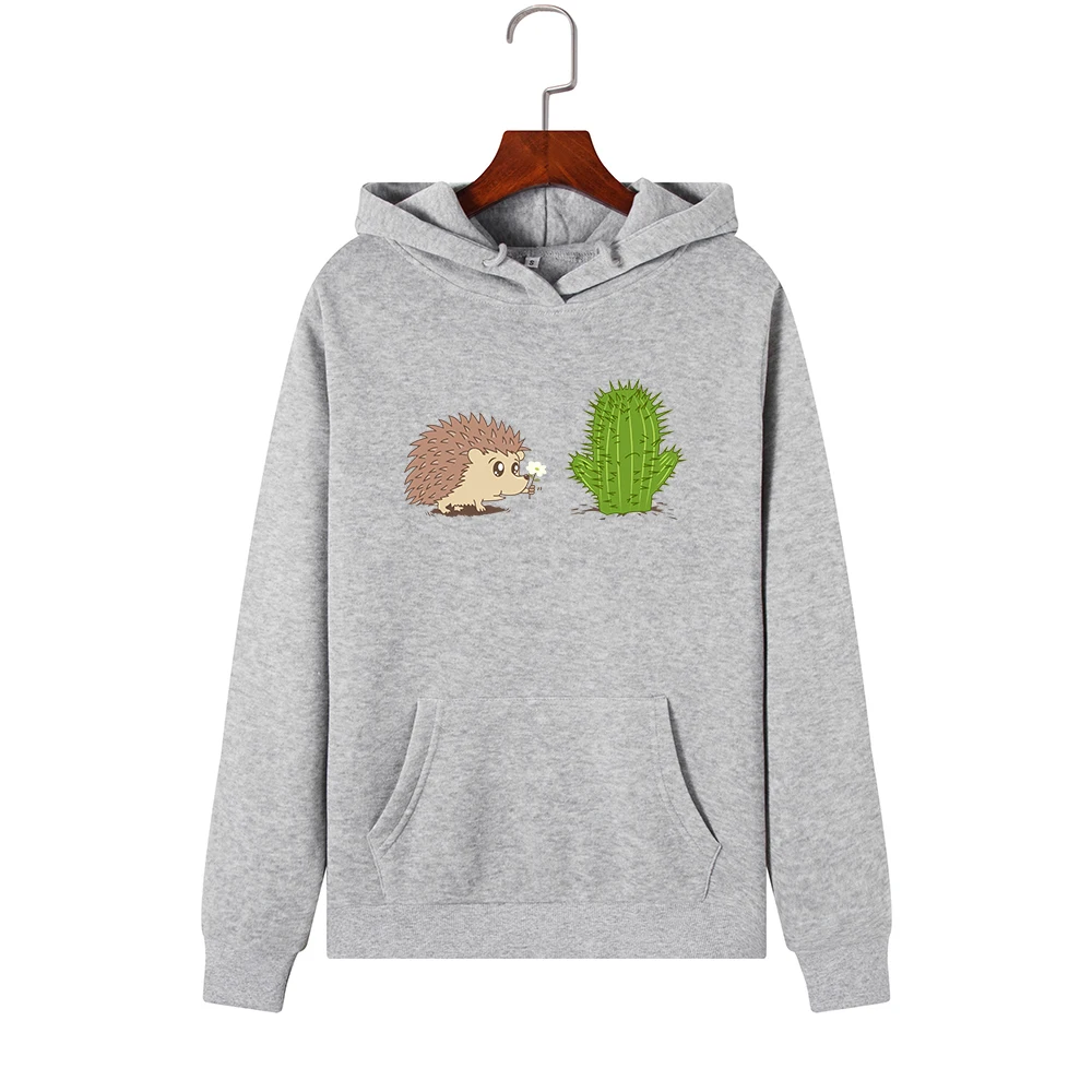 Women Hoodies Sweatshirts Hooded Sweatshirt Hedgehog Cactus Print Autumn Winter Plus Size Pocket Pullover Female Hoodie Tops
Women Hoodies Sweatshirts Hooded Sweatshirt Hedgehog Cactus Print Autumn Winter Plus Size Pocket Pullover Female Hoodie Tops