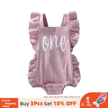 Bear Leader 2020 New Summer Girls Thin Romper Baby Girls Letter Pattern Cotton Clothes Fly Sleeve Solid Romper Casual Costume
Bear Leader 2020 New Summer Girls Thin Romper Baby Girls Letter Pattern Cotton Clothes Fly Sleeve Solid Romper Casual Costume