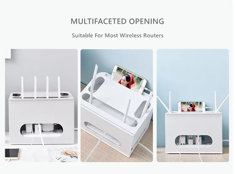 Double Layers Drawer Type WIFI Router Storage Box 14 Double Layers Drawer Type WIFI Router Storage Box 4