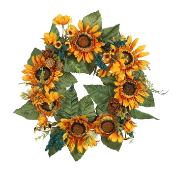 Artificial Flower Wreath Versatile Wall-mounted Decorative Wreath For Christmas Home Party Door Hanging Xmas Wedding Ornament
Artificial Flower Wreath Versatile Wall-mounted Decorative Wreath For Christmas Home Party Door Hanging Xmas Wedding Ornament