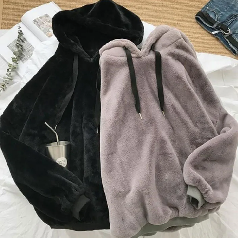 Flannel Women Hoodies Fashion Casual Coat Winter Warm Solid Color Hooded Long Sleeve Oversize Sweatshirt Fleece Soft Pullover
Flannel Women Hoodies Fashion Casual Coat Winter Warm Solid Color Hooded Long Sleeve Oversize Sweatshirt Fleece Soft Pullover