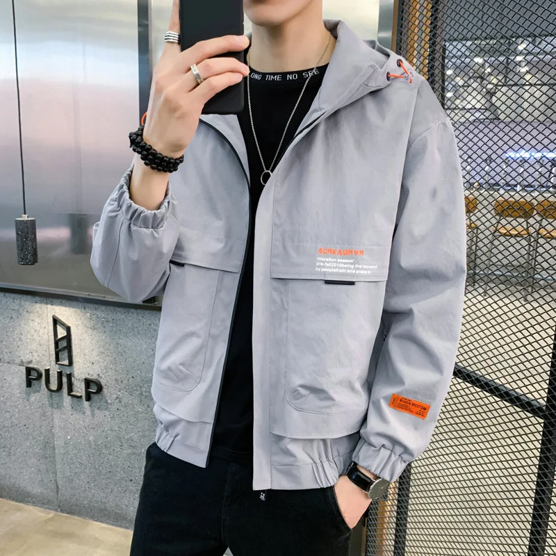 2020 Spring Men New Style Trend Jacket Korean-style Workwear Casual Versatile Coat Function Wind Spring And Autumn Clothes
2020 Spring Men New Style Trend Jacket Korean-style Workwear Casual Versatile Coat Function Wind Spring And Autumn Clothes