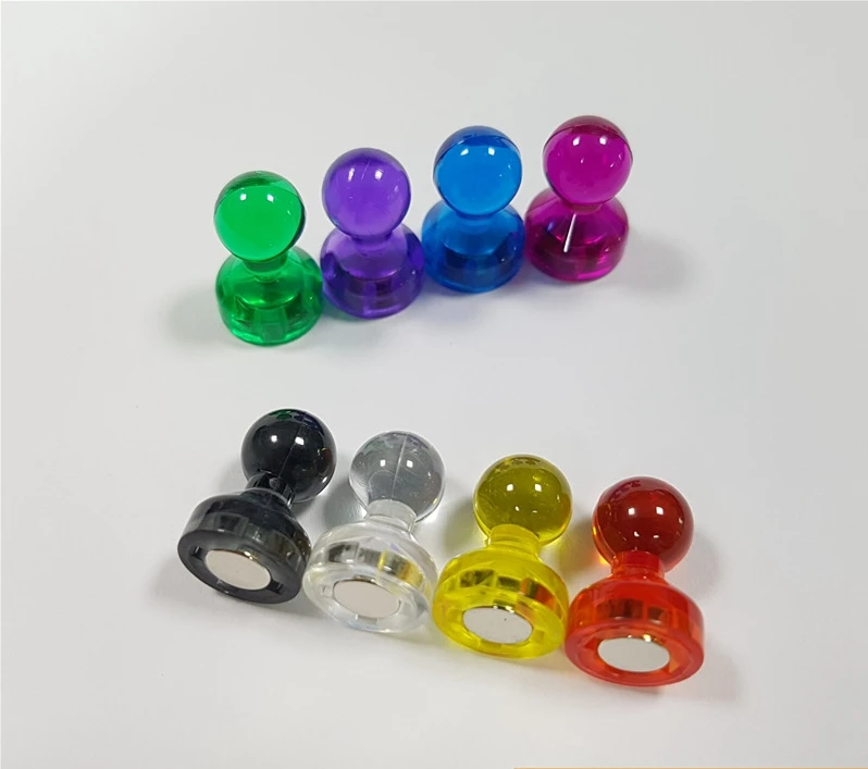 50Pcs/set Home Colored Magnetic Transparent Fridge Whiteboard Office Education Magnet Simple Noticeboard Random Color Thumbtack
50Pcs/set Home Colored Magnetic Transparent Fridge Whiteboard Office Education Magnet Simple Noticeboard Random Color Thumbtack