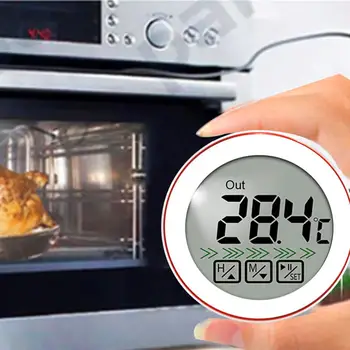 Magnetic Digital Thermometer Digital Food Thermometer Timer Magnetic Kitchen Cooking Thermometer With Probe Without Battery
Magnetic Digital Thermometer Digital Food Thermometer Timer Magnetic Kitchen Cooking Thermometer With Probe Without Battery