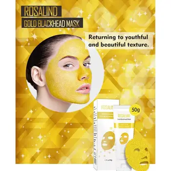 24K Golden Collagen Mask Blackhead Acne Nasal Membrane Gentle Tear-off Mask Shrinking Pores Skin Care Masks 50g
24K Golden Collagen Mask Blackhead Acne Nasal Membrane Gentle Tear-off Mask Shrinking Pores Skin Care Masks 50g