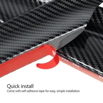 4PCS/Set Universal Carbon Fiber Fit Front Bumper Lip Car Splitter Diffuser Valence Spoiler Lip Fins Canard Body Canards Valence
4PCS/Set Universal Carbon Fiber Fit Front Bumper Lip Car Splitter Diffuser Valence Spoiler Lip Fins Canard Body Canards Valence