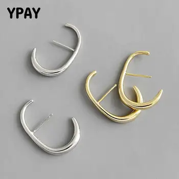 YPAY 100% Genuine 925 Sterling Silver Stud Earrings for Women Korea INS Simple C-Shaped Earring Jewelry Christmas Gifts YME636
YPAY 100% Genuine 925 Sterling Silver Stud Earrings for Women Korea INS Simple C-Shaped Earring Jewelry Christmas Gifts YME636