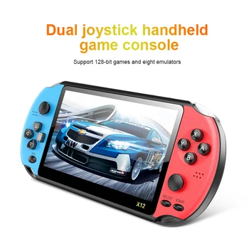For X12 5.1 Inch Handheld Retro Game Video Player Game Consoles With Double Rocker Built-in 1000+ Games Support TF Card Game
For X12 5.1 Inch Handheld Retro Game Video Player Game Consoles With Double Rocker Built-in 1000+ Games Support TF Card Game