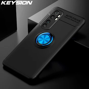 KEYSION Shockproof Case For Xiaomi Mi Note 10 Lite Soft Matte Silicone Metal Ring Back Phone Cover for Xiaomi Mi Note 10 10 Pro
KEYSION Shockproof Case For Xiaomi Mi Note 10 Lite Soft Matte Silicone Metal Ring Back Phone Cover for Xiaomi Mi Note 10 10 Pro