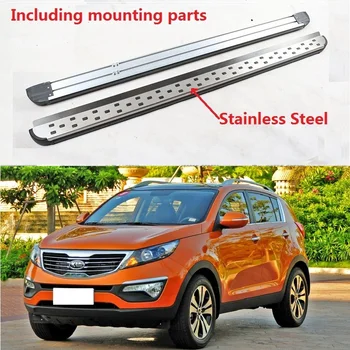 Aluminum New arrived for KIA sportage R 2010 2011 2012 2013 2014 2015 running board side step Nerf bar
Aluminum New arrived for KIA sportage R 2010 2011 2012 2013 2014 2015 running board side step Nerf bar