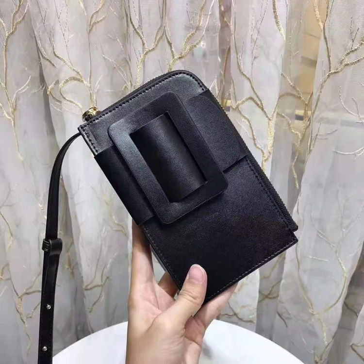 Korean Fashion Luxury Design Multi-function Card Bag Large Capacity Leather Mobile Phone Bag Black Messenger Mini Bag for Women
Korean Fashion Luxury Design Multi-function Card Bag Large Capacity Leather Mobile Phone Bag Black Messenger Mini Bag for Women