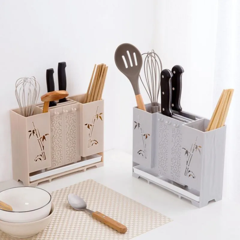 Multifunctional Kitchen Storage Box Chopsticks Tube Drain Rack Spoon Bucket Knife Fork Tableware Racks Kitchen Utensil Holder
Multifunctional Kitchen Storage Box Chopsticks Tube Drain Rack Spoon Bucket Knife Fork Tableware Racks Kitchen Utensil Holder