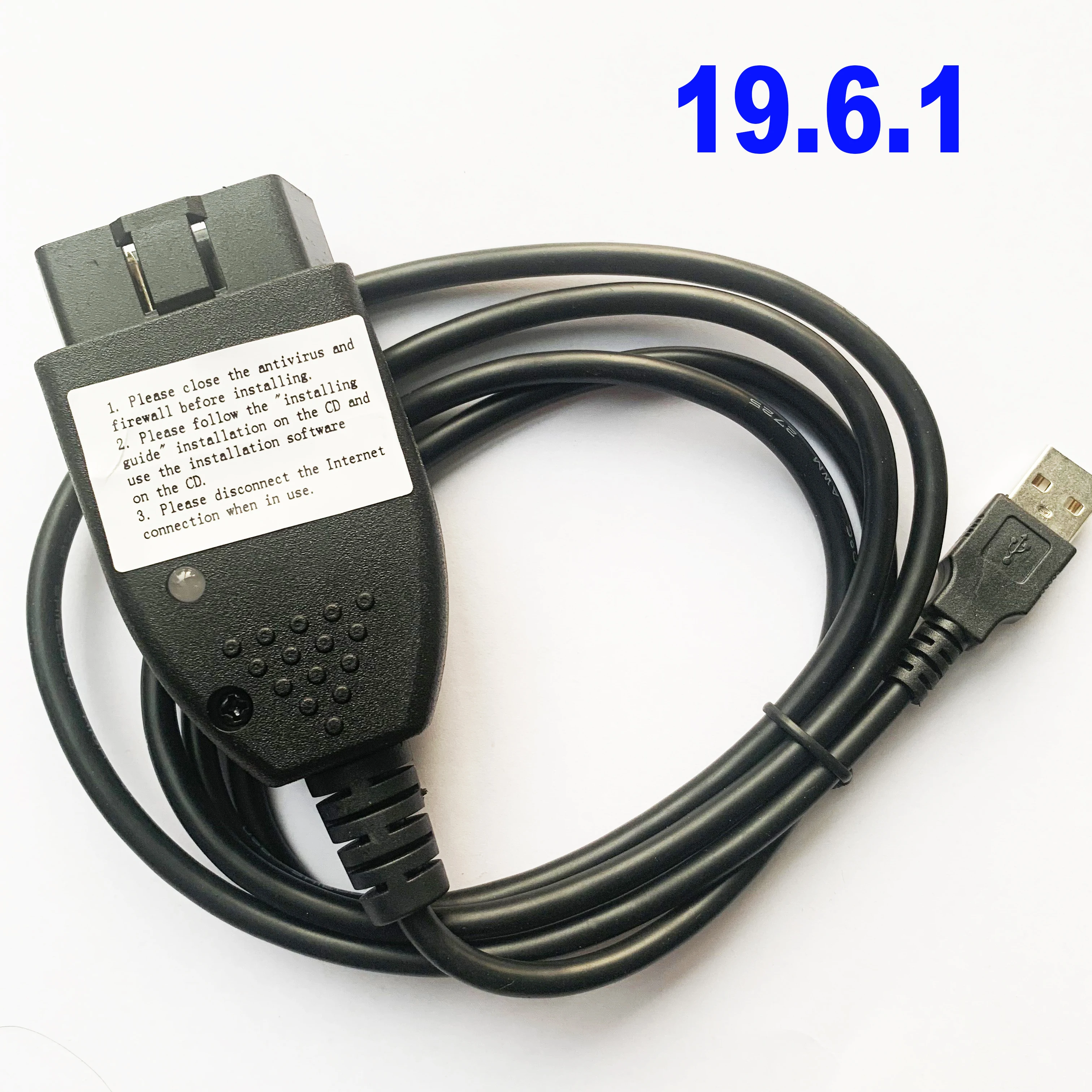 Электрические тестеры общие OBDII 16 контактный диагностический кабель 1St ATMEGA162 + 16V8
