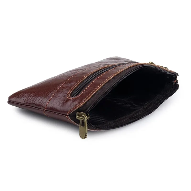 

COMFORSKIN New Arrivals Genuine Leather Men Coin Purse Mini Wallet With Key Holder High Quality Cowhide Coin Pocket Hot Sales
