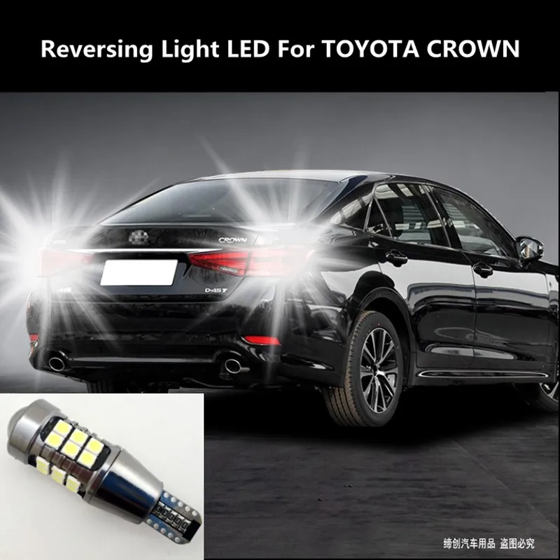 Car Reversing light LED FOR Toyota Crown 2005-2017 T15 15W 6000K Back-up auxiliary light bulb Crown modification backup light
Car Reversing light LED FOR Toyota Crown 2005-2017 T15 15W 6000K Back-up auxiliary light bulb Crown modification backup light