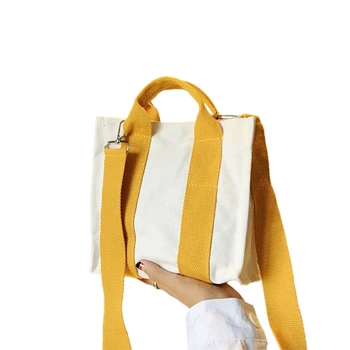 2020 Fashion Trend Canvas Crossbody Bag for Women Color Block Simple New Casual Handbag Shoulder Shopping Travel Tote Satchel
2020 Fashion Trend Canvas Crossbody Bag for Women Color Block Simple New Casual Handbag Shoulder Shopping Travel Tote Satchel