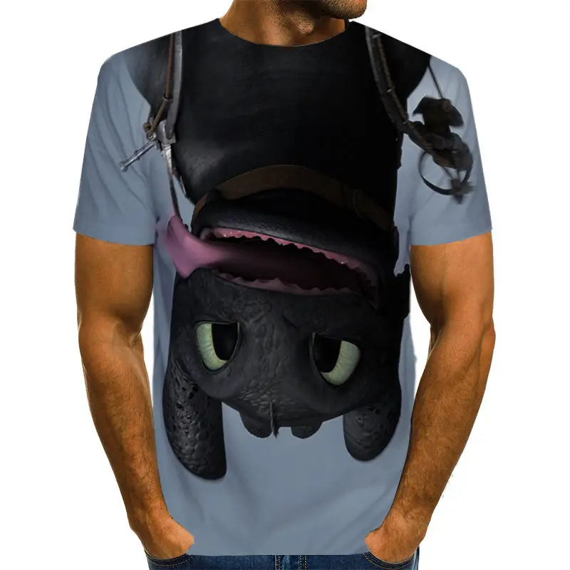 2019 How to train your dragon summer of white t-shirt 3D printing men and women t shirts banner things Harajuku casual sweatshir
2019 How to train your dragon summer of white t-shirt 3D printing men and women t shirts banner things Harajuku casual sweatshir