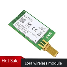 SX1278 LoRA 433MHz UART RF Module 433MHz 20dBm 3km E32-433T20D Wireless Transceiver Transmitter Receiver SMA-K Antenna
SX1278 LoRA 433MHz UART RF Module 433MHz 20dBm 3km E32-433T20D Wireless Transceiver Transmitter Receiver SMA-K Antenna