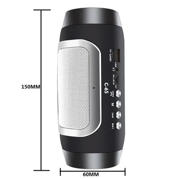 Bluetooth Speaker Column Wireless Portable Sound Box Bass Stereo Subwoofer HiFi Subwoofer Outdoors Speaker FM Radio Speaker
Bluetooth Speaker Column Wireless Portable Sound Box Bass Stereo Subwoofer HiFi Subwoofer Outdoors Speaker FM Radio Speaker
