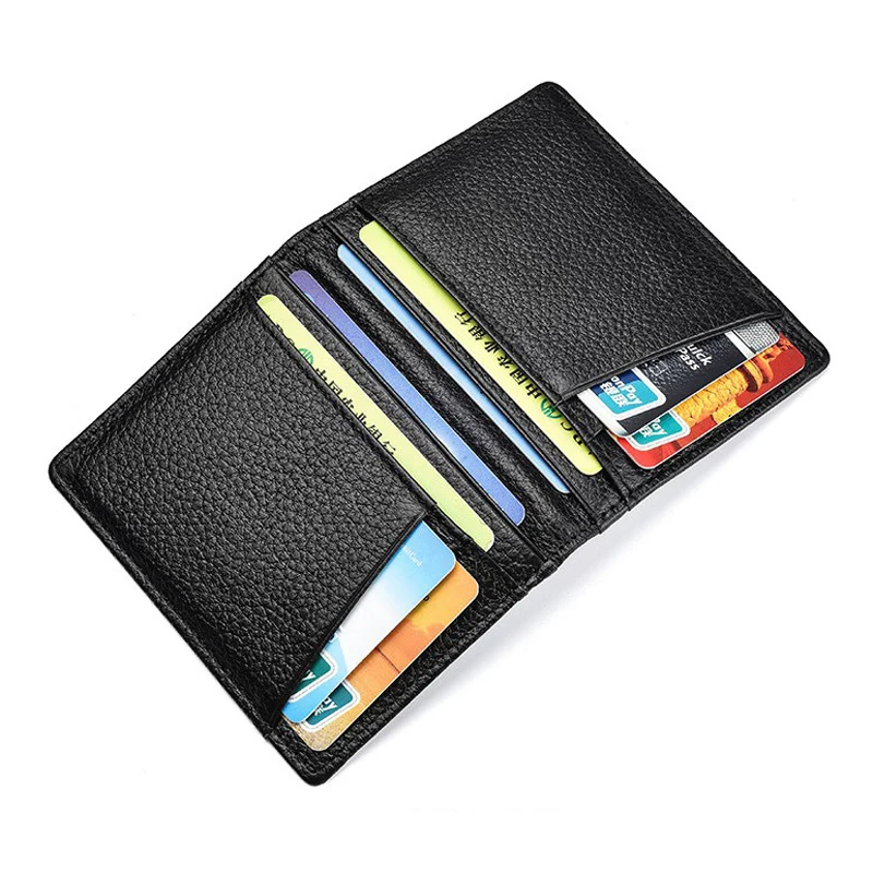 100% Genuine Leather Super Slim Mini Credit Card Holder Wallet Soft Business Men Small Driver's License Purse Thin ID Card Case
100% Genuine Leather Super Slim Mini Credit Card Holder Wallet Soft Business Men Small Driver's License Purse Thin ID Card Case