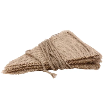 11M Jute Burlap Banner Antique Wedding Decoration Ornaments Party Background DIY Decoration 
11M Jute Burlap Banner Antique Wedding Decoration Ornaments Party Background DIY Decoration