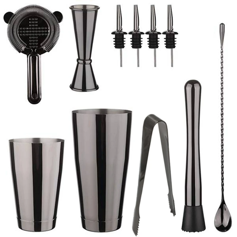 Cocktail Shaker Bar Set Stainless Steel Bartender Kit Mixer Drink Bartender Tools Browser Kit Bars Set Tool Accessories Home Mix
Cocktail Shaker Bar Set Stainless Steel Bartender Kit Mixer Drink Bartender Tools Browser Kit Bars Set Tool Accessories Home Mix