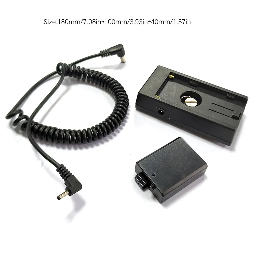 NP-F970 Power Supply Slab DR-E5 Fake Battery Battery Holder Mount Plate With DRE5 DC Coupler For Canon Kiss F X2 X3 T1i Camera
NP-F970 Power Supply Slab DR-E5 Fake Battery Battery Holder Mount Plate With DRE5 DC Coupler For Canon Kiss F X2 X3 T1i Camera