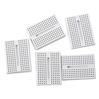 5pcs SYB-170 5x White 170 Tie-points Mini Solderless Prototype Breadboard for Arduino White Mini Breadboard
5pcs SYB-170 5x White 170 Tie-points Mini Solderless Prototype Breadboard for Arduino White Mini Breadboard