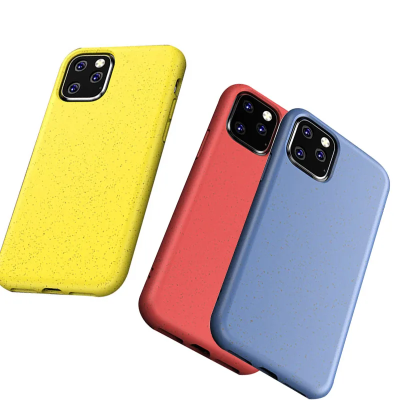 For Coque iPhone 11 Case luxury Eco-friendly Max soft TPU Biodegradable for iPhone 11 Pro Case Wheat For iPhone 11 Pro Max Case
For Coque iPhone 11 Case luxury Eco-friendly Max soft TPU Biodegradable for iPhone 11 Pro Case Wheat For iPhone 11 Pro Max Case