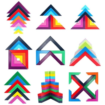 Children Stacker Geometric Assembling Blocks Toddlers Wooden Rainbow Stacking Game Toy Nesting Educational Toys for Kids
Children Stacker Geometric Assembling Blocks Toddlers Wooden Rainbow Stacking Game Toy Nesting Educational Toys for Kids