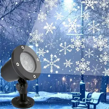 Snowflake Projector Light Super Bright Christmas Led Laser Lights Outdoor Lawn LED Projection Lamp Waterproof Landscape Decor
Snowflake Projector Light Super Bright Christmas Led Laser Lights Outdoor Lawn LED Projection Lamp Waterproof Landscape Decor